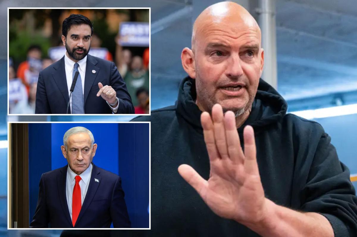 Fetterman torches Mamdani as a 'clown' for push to arrest Netanyahu in NYC