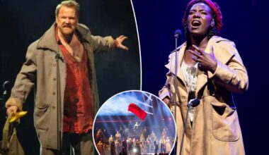 'Les Misérables' review: Musical returns to NYC in massive Radio City concert