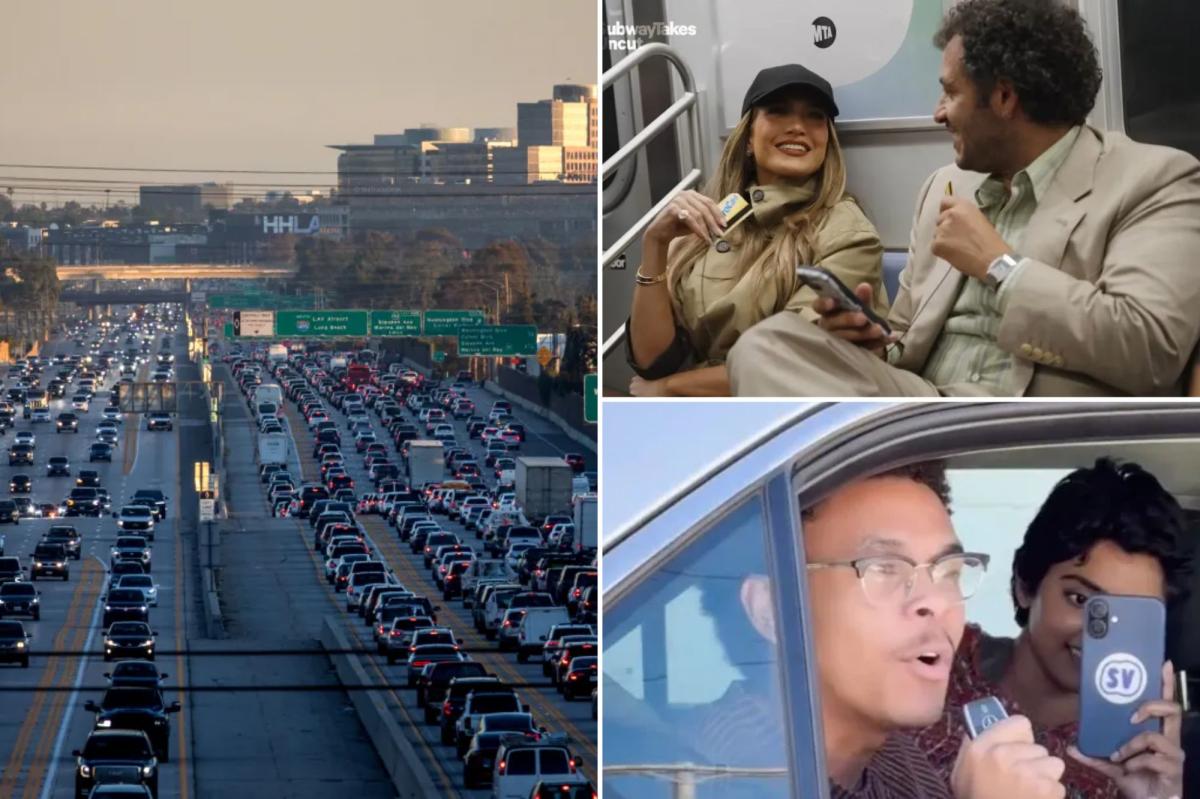 LA takes a spin at "SubwayTakes" swapping trains for gridlock