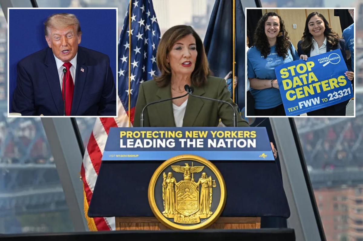 Trump skewers Hochul's ban of data centers in NY: 'Terrible decision'