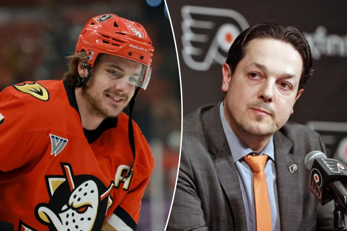 Flyers' $90 million offer sheet for Ducks' Leo Carlsson