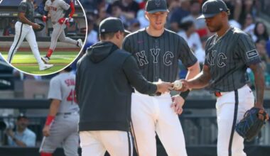 Freddy Peralta a disappointment again as Mets fall to Red Sox