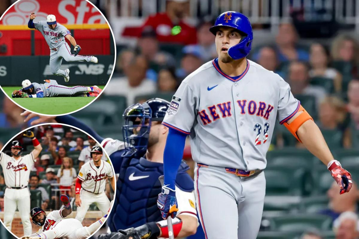 Mets keep sinking lower in embarrassing season with loss to Braves