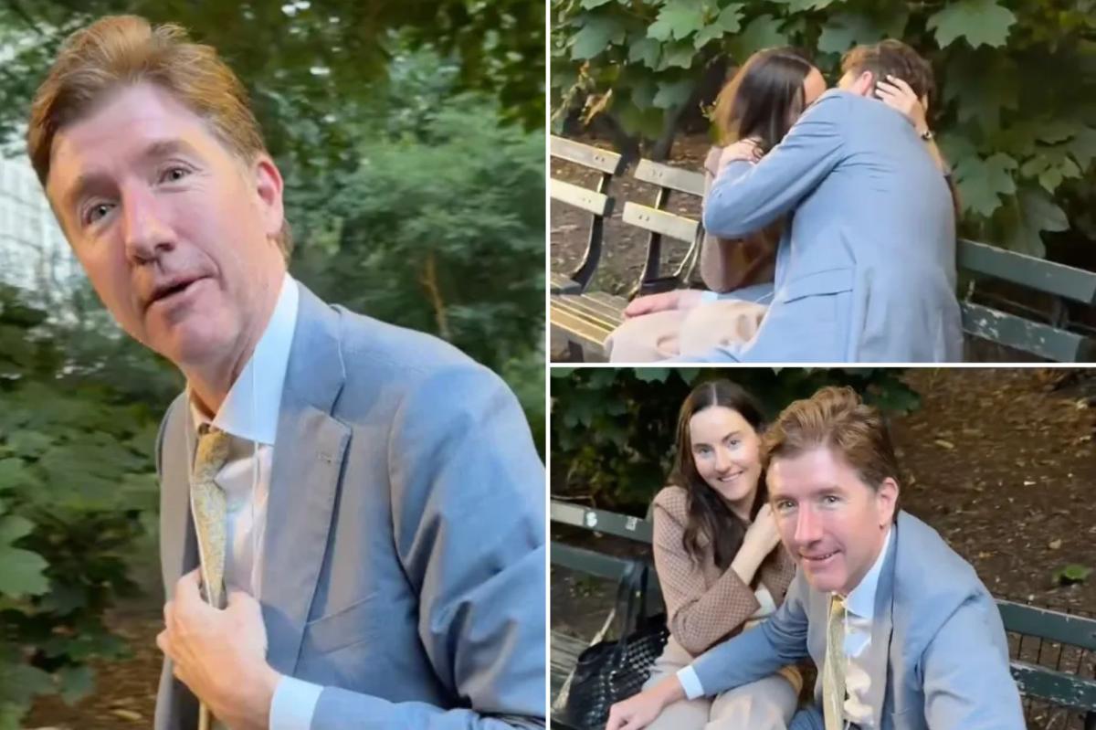 NYC lawyer caught canoodling with colleague in Central Park placed on leave: report