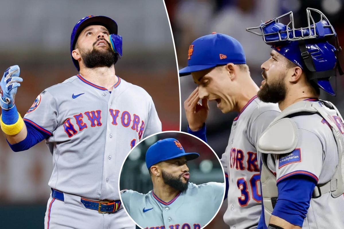 Mets squeeze out extra-inning win over Braves after Devin Williams' implosion