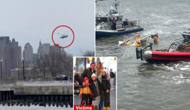 NYC helicopter crash that killed 6, including vacationing family, showed signs of bird strikes, NTSB says