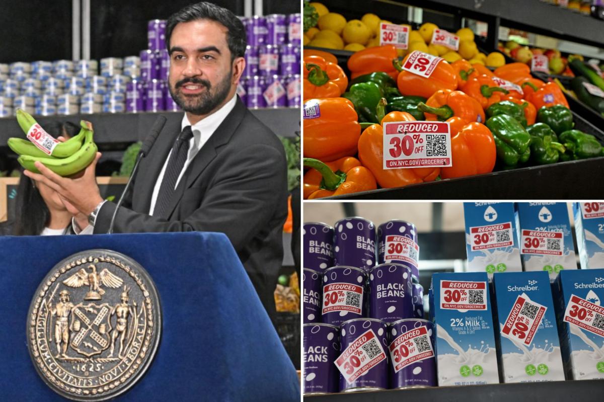 Mamdani plans 30% discounts at city-owned groceries --- but it comes with basket of questions