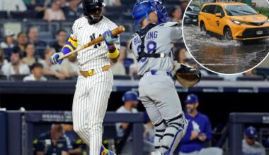 Yankees-Dodgers postponed, rescheduled for Sunday doubleheader