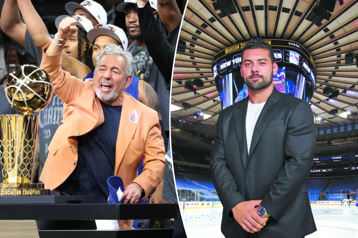 James Dolan hands control of Rangers to son Quentin