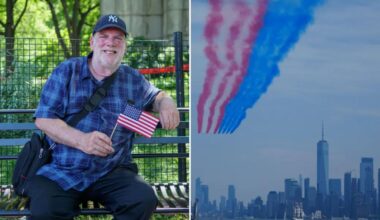 Canadian whose ancestors fought for the British 'convinced' they were wrong after watching NYC America 250 celebrations