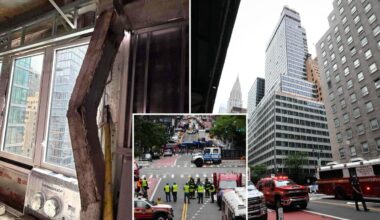 Midtown NYC building ‘shifting’ and in danger of ‘localized collapse’: officials