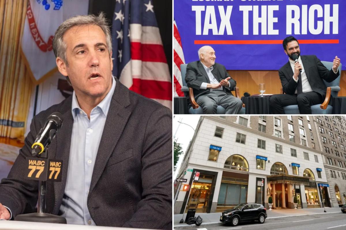 Ex-Trump fixer Michael Cohen blasts NYC Mayor Mamdani for sending him erroneous pied-à-terre tax letter