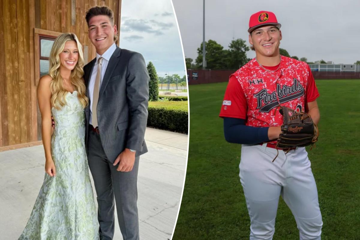 Andy Pettitte's son Luke celebrates Yankees signing with fiancée
