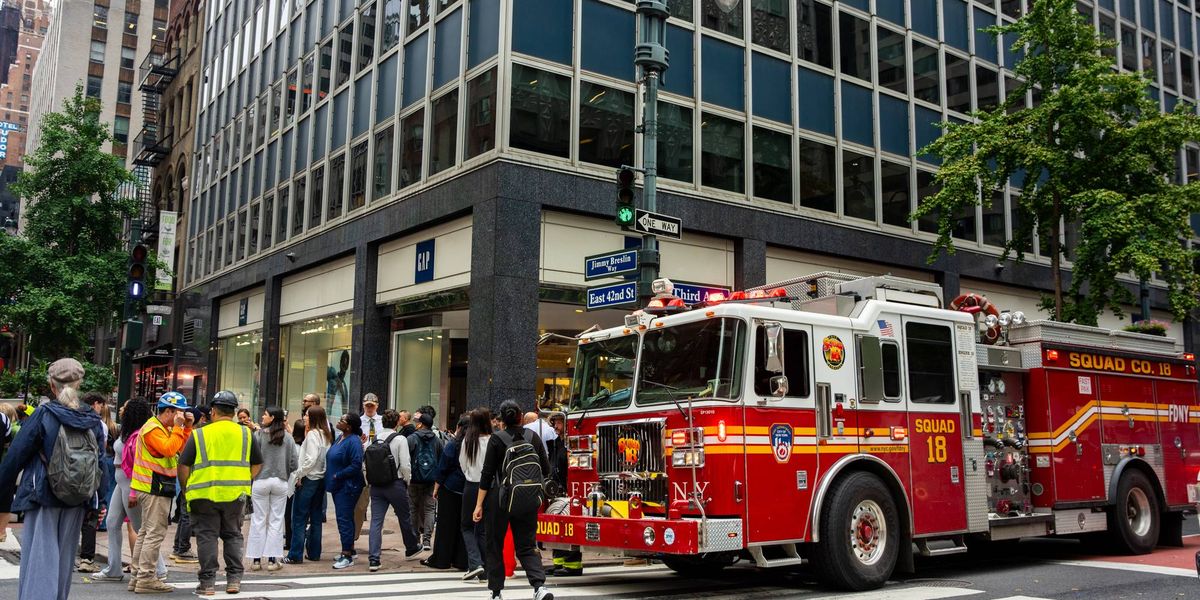 Falling bricks and buckling columns at a Manhattan high rise force evacuations