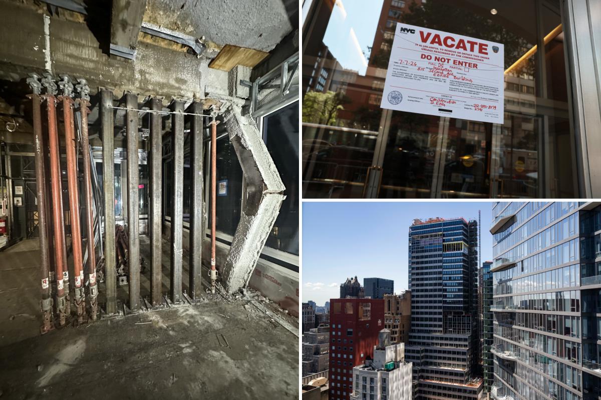4 NYC buildings still under evacuation orders as crews work to prop up Midtown high-rise