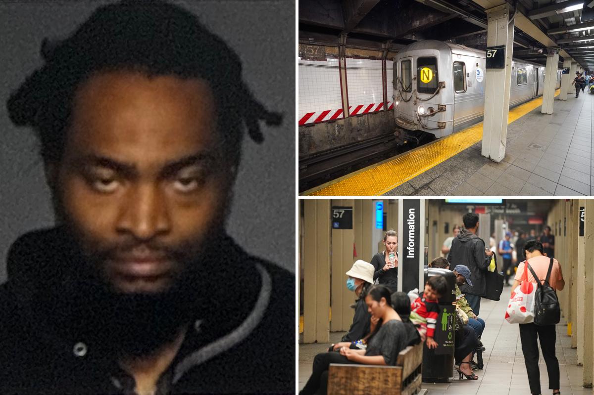 Violent parolee arrested after allegedly tossing elderly woman onto NYC subway tracks