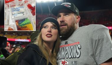 Artist selling trash from outside Taylor Swift’s MSG wedding in $25 collectible cubes