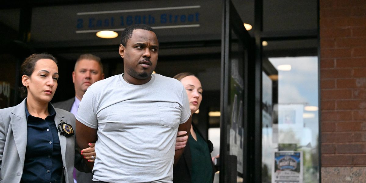 'These damn guns': Man, 45, charged with murder in Bronx shooting of retired NYPD sergeant's 12-year-old son
