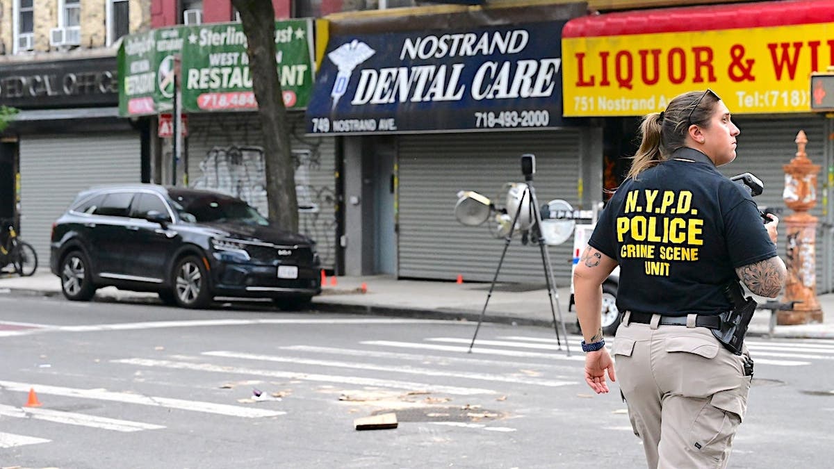 in the area of Nostrand Avenue and St. John's Place in Brooklyn