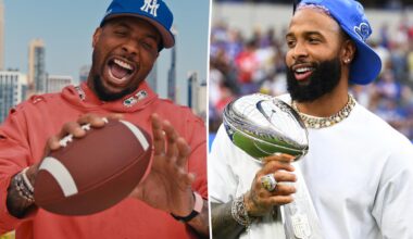 Odell Beckham Jr. celebrates New York Giants return and his hopes for another Super Bowl ring