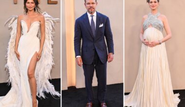 ‘The Odyssey’ NY premiere red carpet: Zendaya, Anne Hathaway, Matt Damon and more