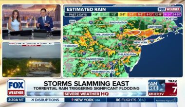Flash flood threat persists in New England, targets Mid-Atlantic after inundating New York tri-state | Latest Weather Clips