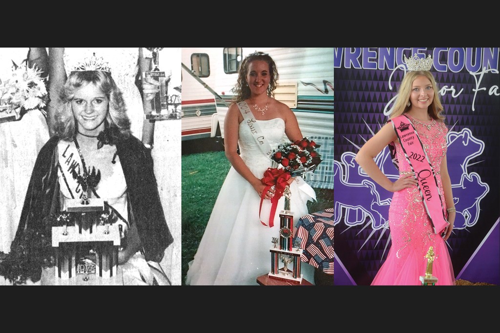 Past Lawrence County Fair queens (1963-2026)