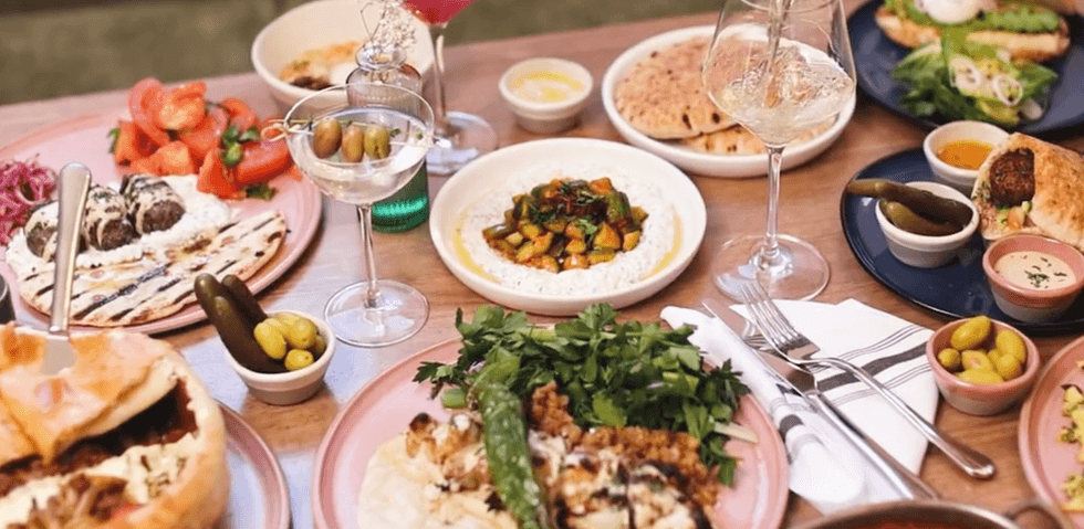 popular Middle Eastern menu nyc