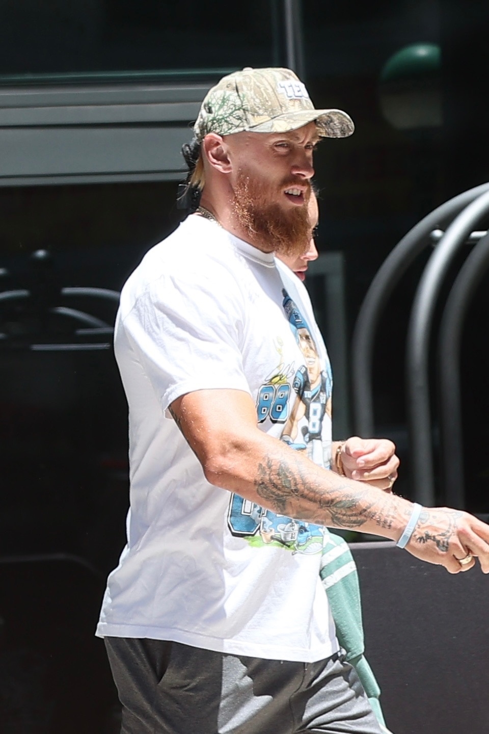 George Kittle spotted in NYC.
