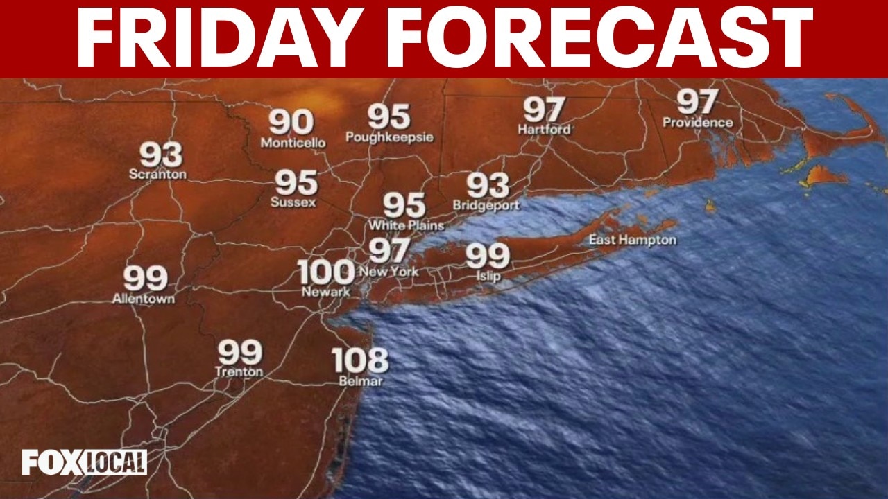 NYC heat wave brings 103-degree forecast, air quality alert