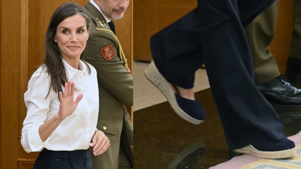 Queen Letizia the Zarzuela Palace to speak with an audience of professionals working in the field of eating disorders on Wednesday.