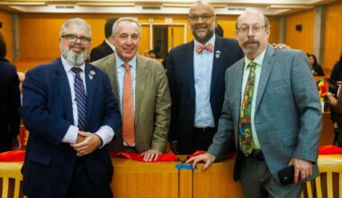 Queens legal community celebrates LGBTQ+ pride at courthouse event