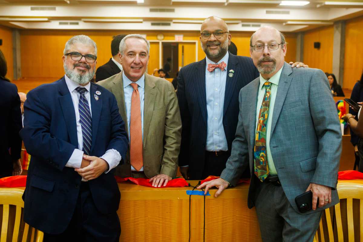 Queens legal community celebrates LGBTQ+ pride at courthouse event