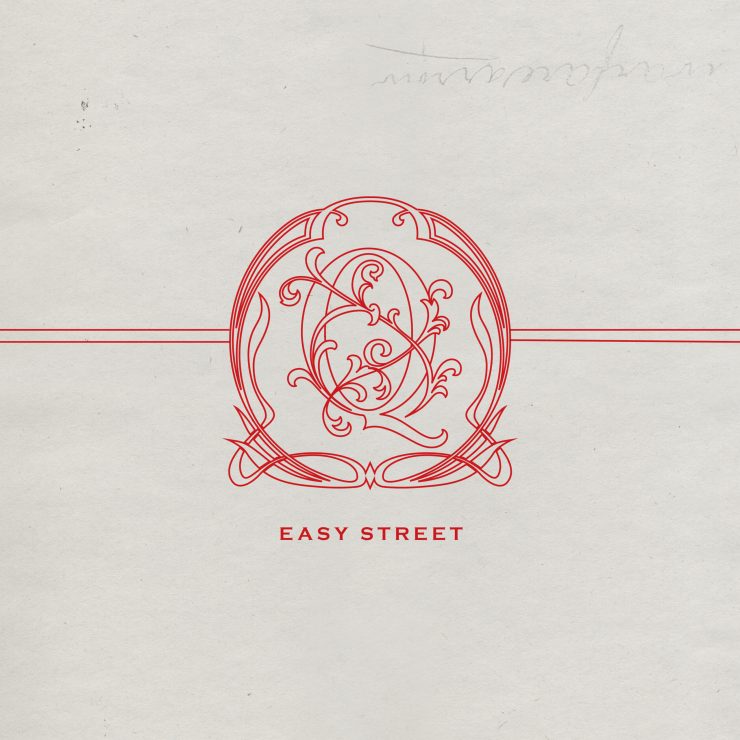 Queens Of The Stone Age “Easy Street” single artwork