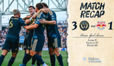 Recap | Union return in style with 3-1 rivalry victory over Red Bull New York