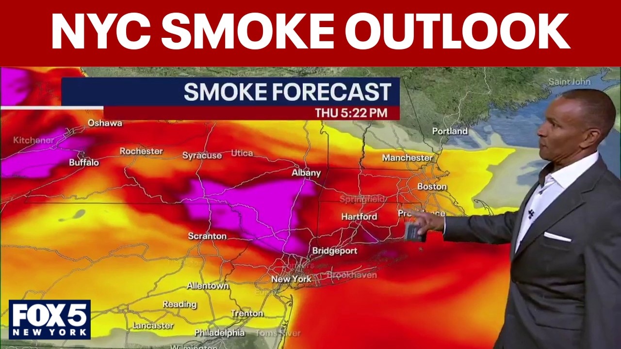 When will the air quality improve in NYC? Latest weather forecast