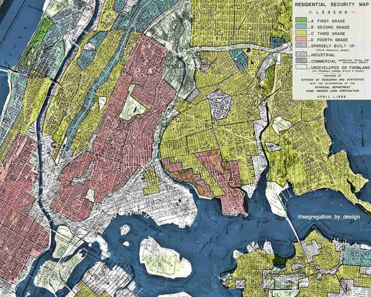 redlining map new york