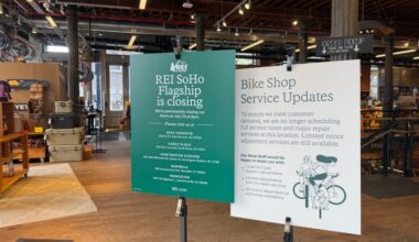 REI New York City Closure