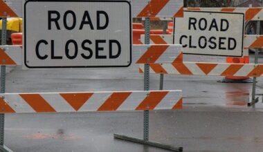 road closed