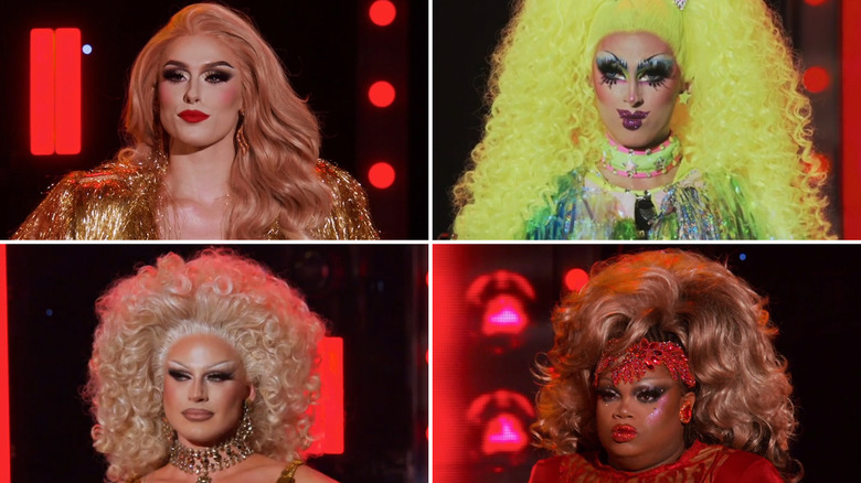 Jasmine Kennedie, Crystal Methyd, Joey Jay, and Silky Nutmeg Ganache on RuPaul's Drag Race All Stars 11