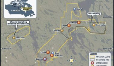A%20map%20showing%20Jaws%2C%20Vanquish%2C%20and%20other%20gold%20and%20VMS%20targets%20at%20Hook%20Lake%2E