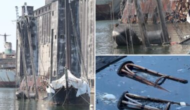 Schooner-turned-bar once used by Jacques Cousteau sinks in Gowanus