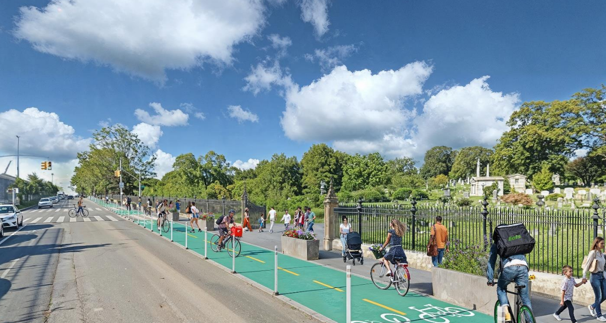 New Gate And Bike Paths Planned For Brooklyn's Green-Wood Cemetery
