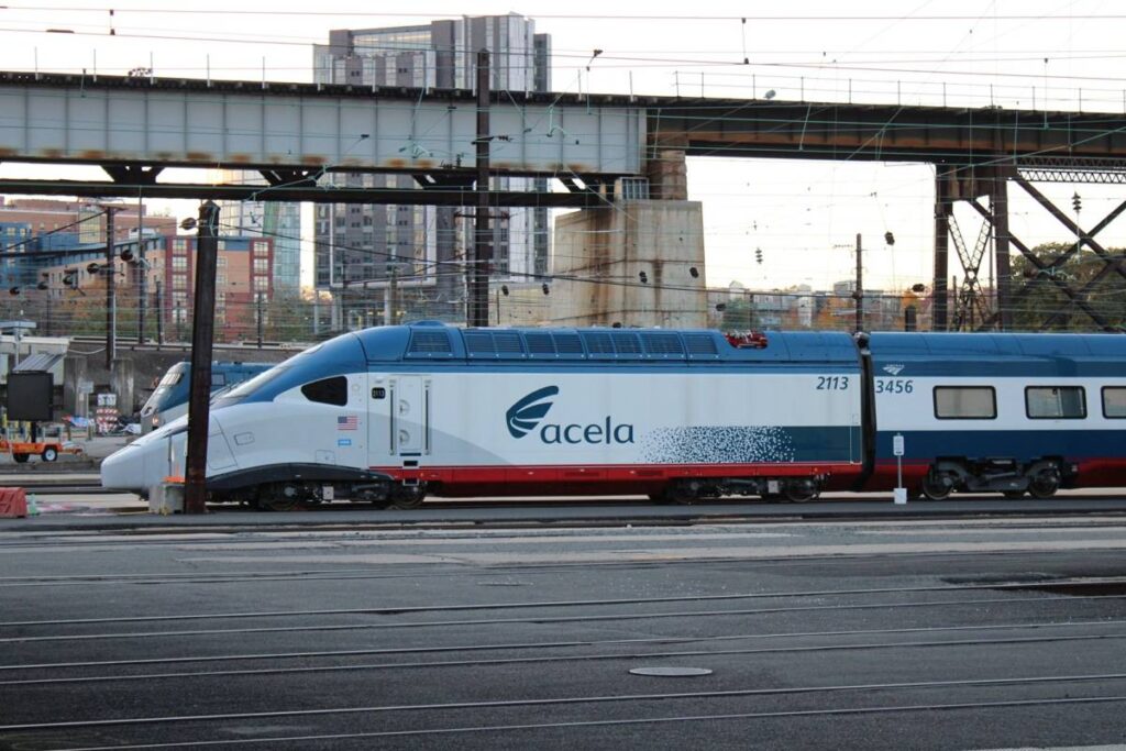 amtrak acela train boston south station