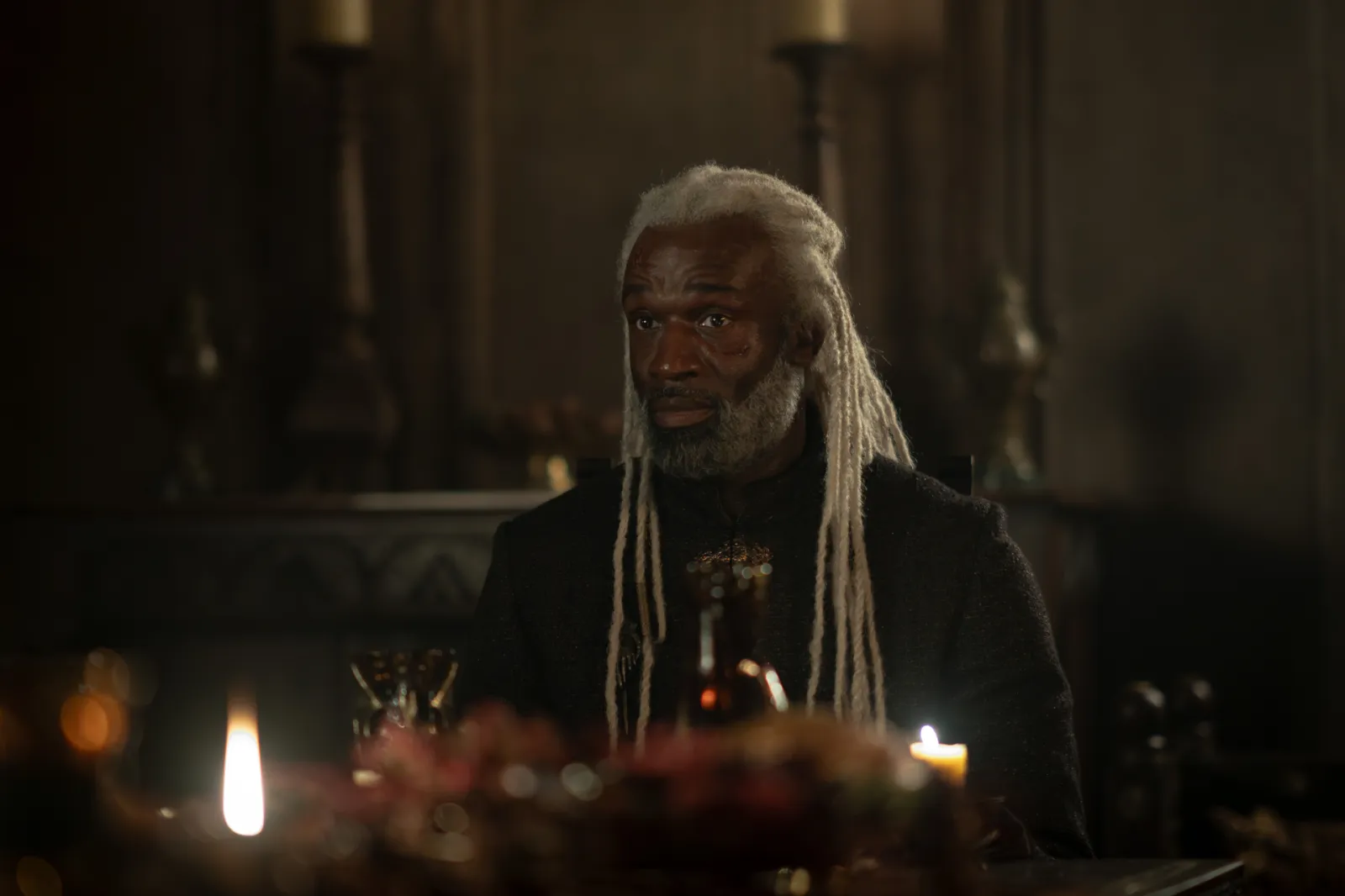 Steve Toussaint as Lord Corlys Velaryon in 'House of the Dragon' Season 3. (Image Courtesy: Ollie Upton/HBO)