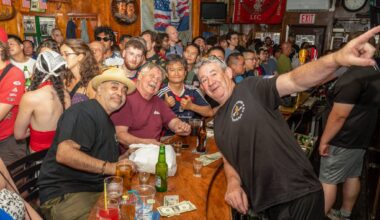Soccer Tavern, which has been in Sunset Park since 1929, hosted several World Cup viewing parties, including the final on July 19, where Spain came out victorious. Photo: Soccer Tavern