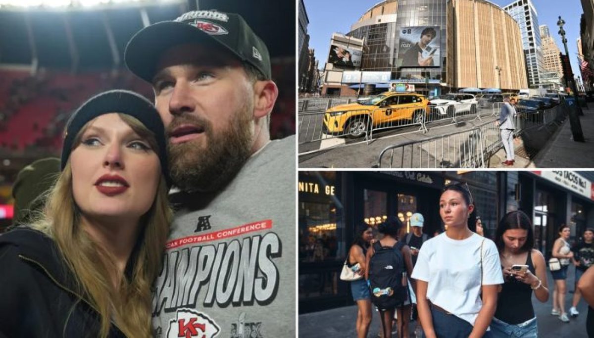 Taylor Swift's wedding takes over Madison Square Garden and NYC