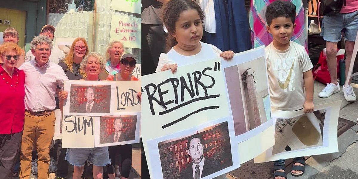 Rent-stabilized Brooklyn Heights tenants demand Pinnacle Group address repairs, cease harassment