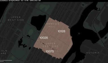 NYC finds Legionnaires’ bacteria in 31 Upper East Side buildings
