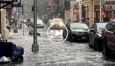 After Days of Wildfire Smoke, New York City Hit By Heavy Thunderstorms